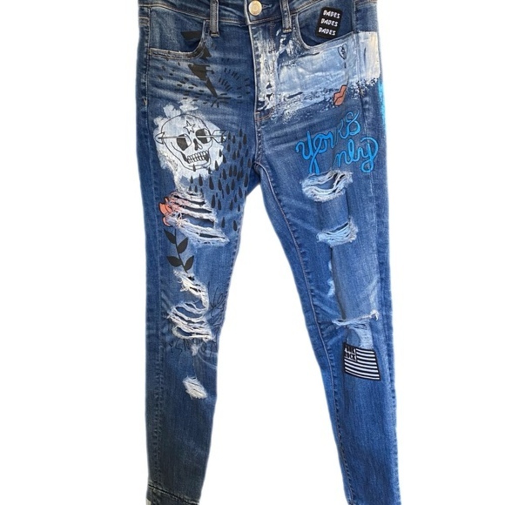 American Eagle Outfitters Hi-Rise Jeggings Size 4Reg